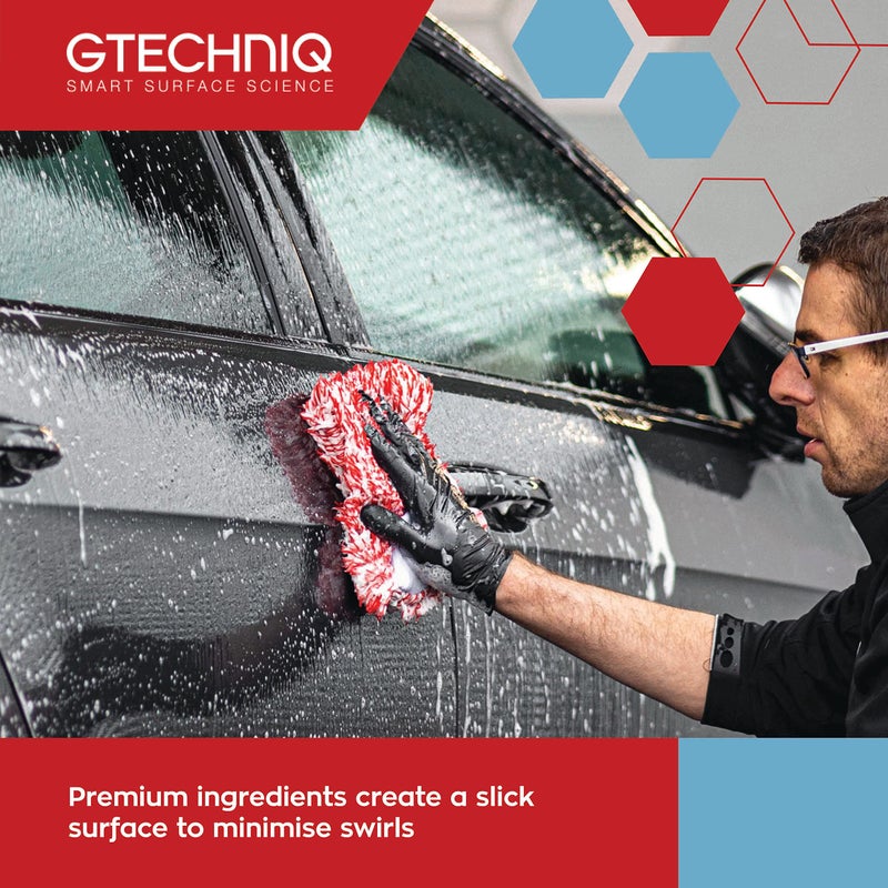 Gtechniq - W1 GWash - Big Foam Content, Breaks Bond Between Dirt Film & Paint; Minimal Surface Abrasion; Gloss Retention; Reduced Scratching (1 Liter) - Image 5
